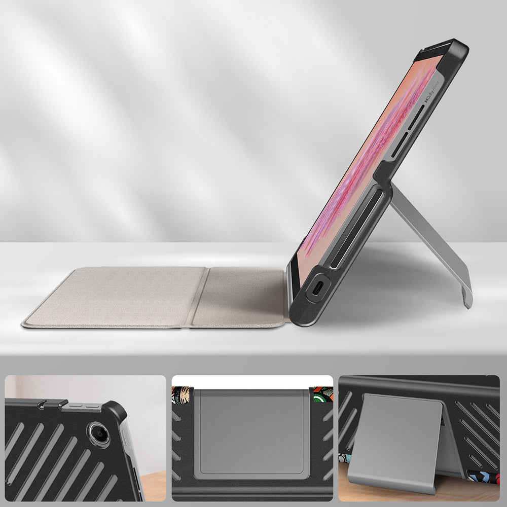 Deksel for Lenovo Tab Plus 11,5 tommer, Techsuit, FoldPro Urban Vibe, Flerfarget