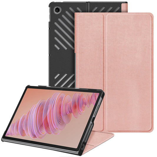 Deksel for Lenovo Tab Plus, Techsuit, FoldPro, Rosa