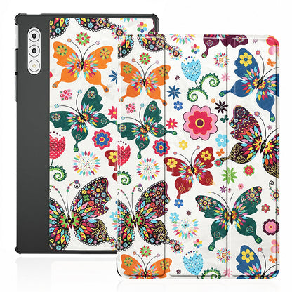 Deksel for Lenovo Yoga Tab Plus, Techsuit, FoldPro Butterfly, Flerfarget