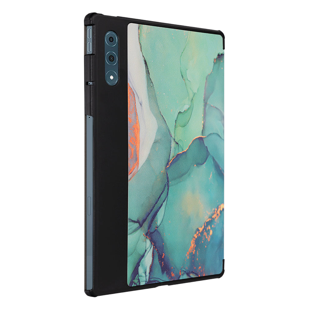 Deksel til Lenovo Yoga Tab Plus, Techsuit, FoldPro Green Time, Flerfarget