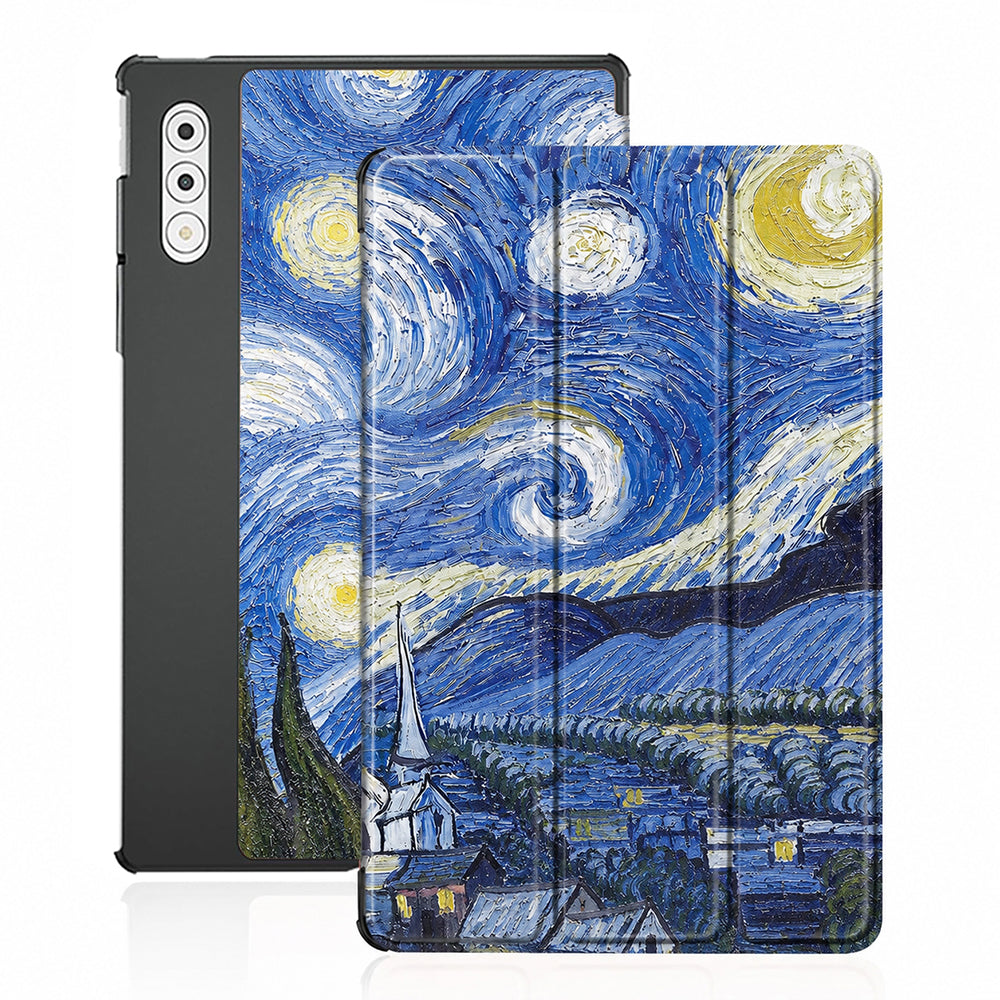 Deksel for Lenovo Yoga Tab Plus, Techsuit, FoldPro Starry Night, Flerfarget