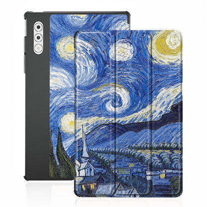Deksel for Lenovo Yoga Tab Plus, Techsuit, FoldPro Starry Night, Flerfarget