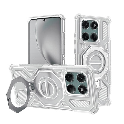Deksel for Motorola Edge 60 Pro, Techsuit, Carbon Shield Pro, Hvit