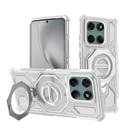 Deksel for Motorola Edge 60 Pro, Techsuit, Carbon Shield Pro, Hvit