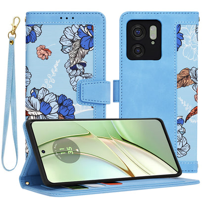 Deksel for Motorola Edge (2023) / Edge 40, Techsuit, FlipCraft, Blå