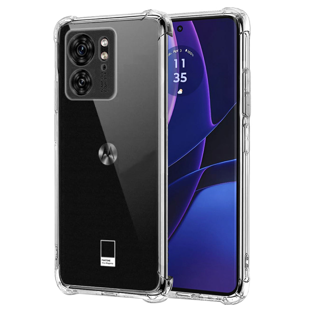 Deksel til Motorola Edge (2023) / Edge 40, Techsuit, Støtsikker Klar, Transparent