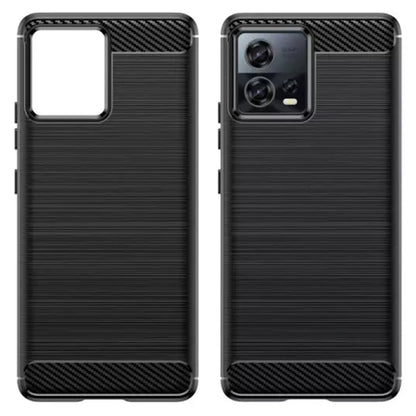 Deksel til Motorola Edge 30 Fusion, Techsuit, Karbon, Svart