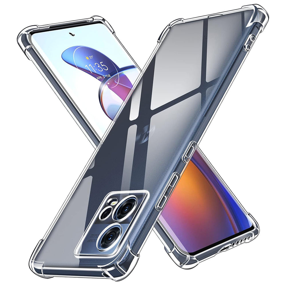 Deksel til Motorola Edge 30 Fusion, Techsuit, Støtsikker Klar, Transparent