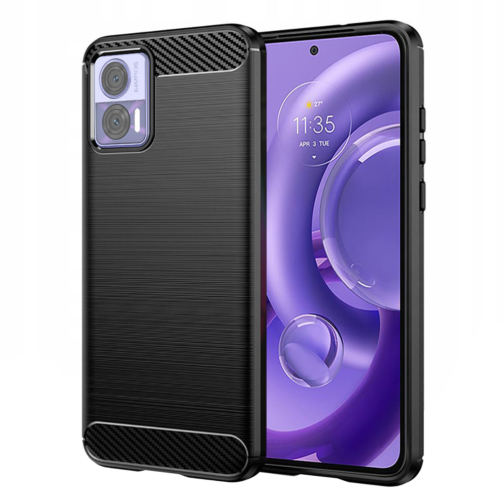 Deksel til Motorola Edge 30 Neo, Techsuit, Karbon, Svart