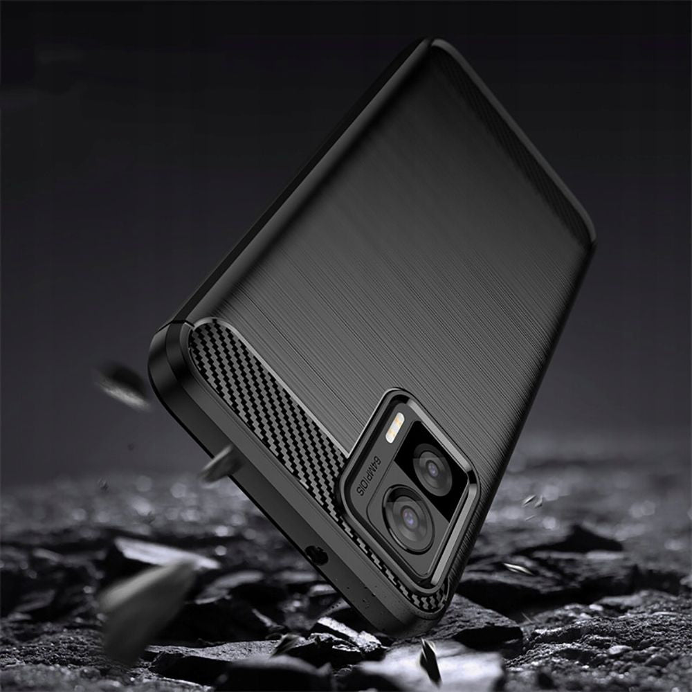 Deksel til Motorola Edge 30 Neo, Techsuit, Karbon, Svart