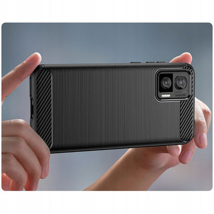 Deksel til Motorola Edge 30 Neo, Techsuit, Karbon, Svart