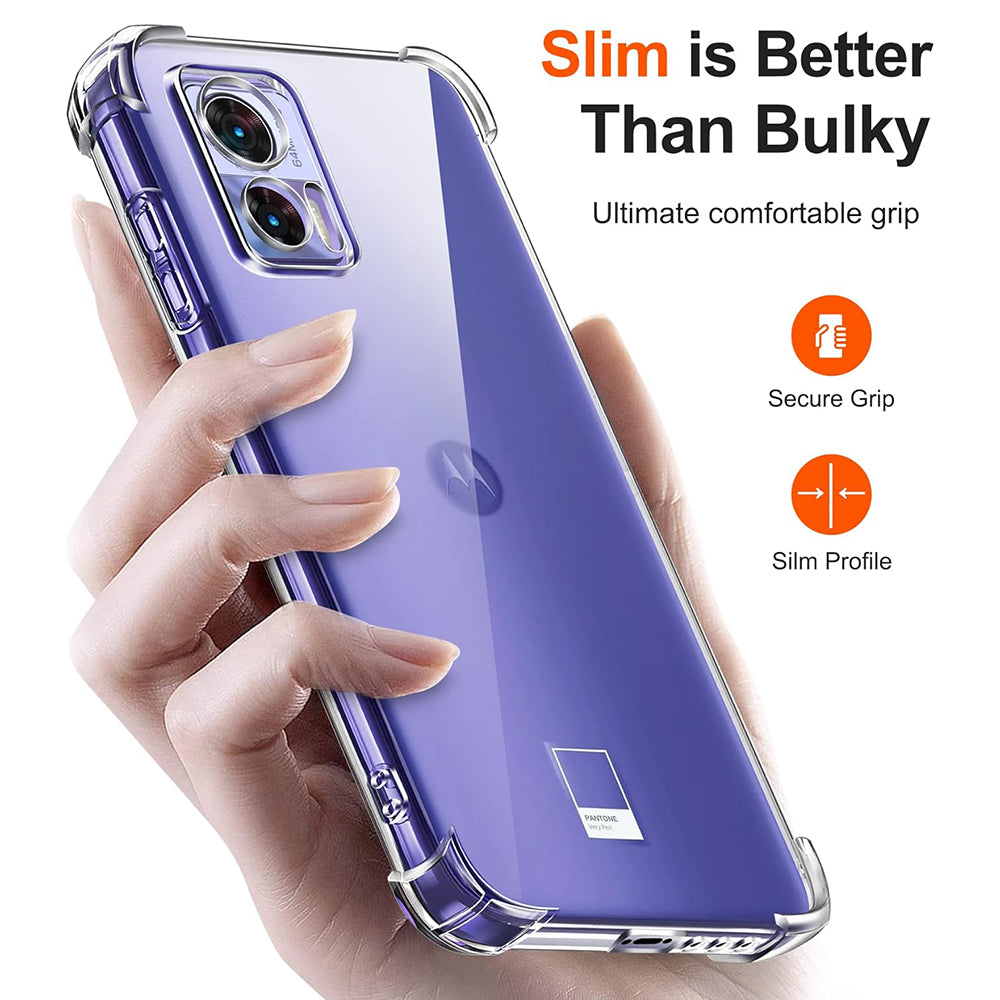 Deksel til Motorola Edge 30 Neo, Techsuit, Støtsikker Klar, Transparent