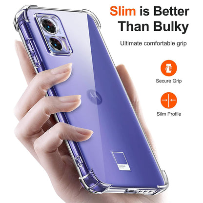Deksel til Motorola Edge 30 Neo, Techsuit, Støtsikker Klar, Transparent