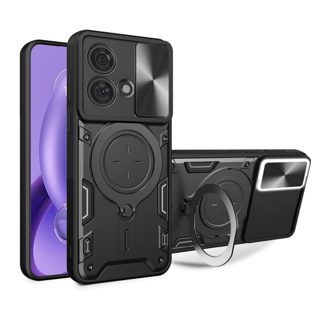 Deksel til Motorola Edge 40 Neo, Techsuit, CamGuard Pro, Svart