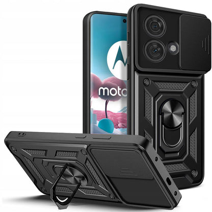 Deksel til Motorola Edge 40 Neo, Techsuit, CamShield, Svart