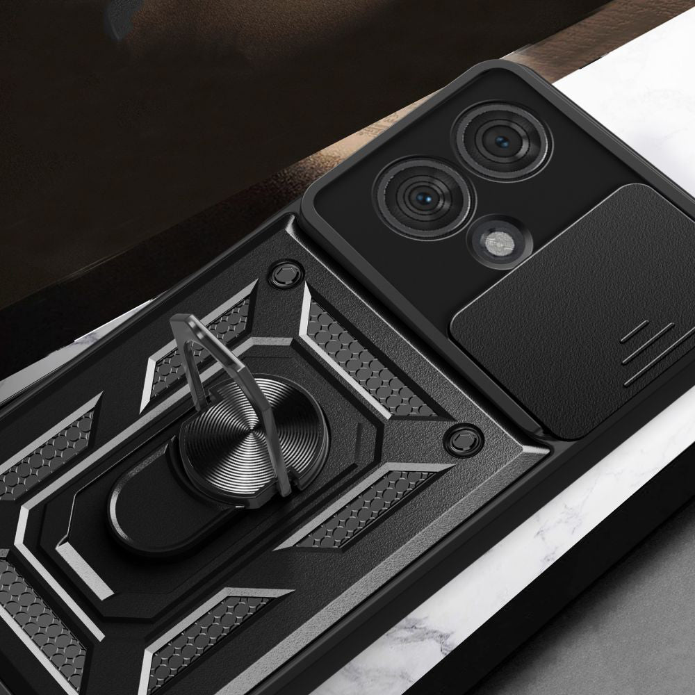 Deksel til Motorola Edge 40 Neo, Techsuit, CamShield, Svart