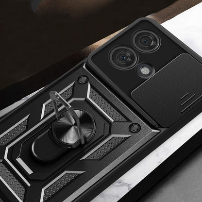 Deksel til Motorola Edge 40 Neo, Techsuit, CamShield, Svart