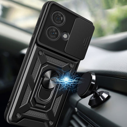 Deksel til Motorola Edge 40 Neo, Techsuit, CamShield, Svart
