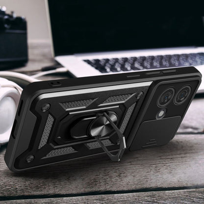 Deksel til Motorola Edge 40 Neo, Techsuit, CamShield, Svart