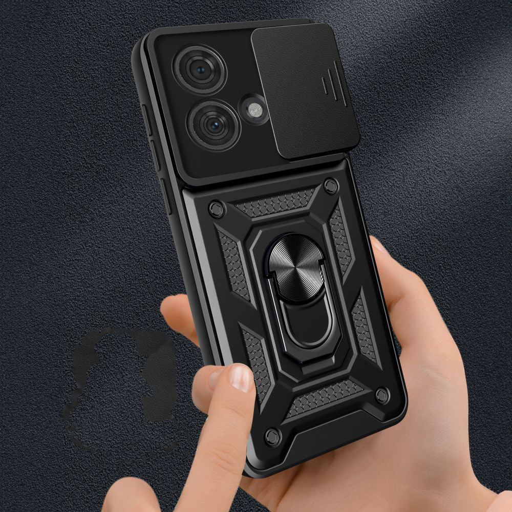 Deksel til Motorola Edge 40 Neo, Techsuit, CamShield, Svart