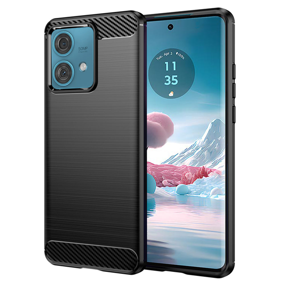 Deksel til Motorola Edge 40 Neo, Techsuit, Karbon, Svart