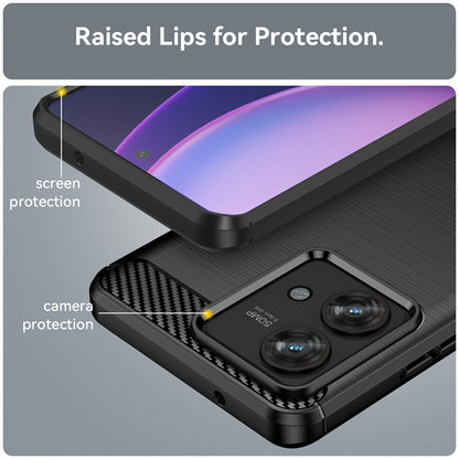 Deksel til Motorola Edge 40 Neo, Techsuit, Karbon, Svart