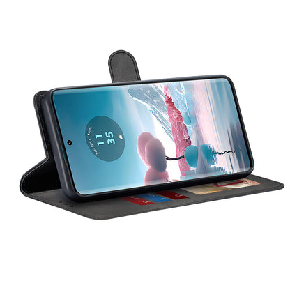 Deksel for Motorola Edge 40 Neo, Techsuit, Diary Book, Svart