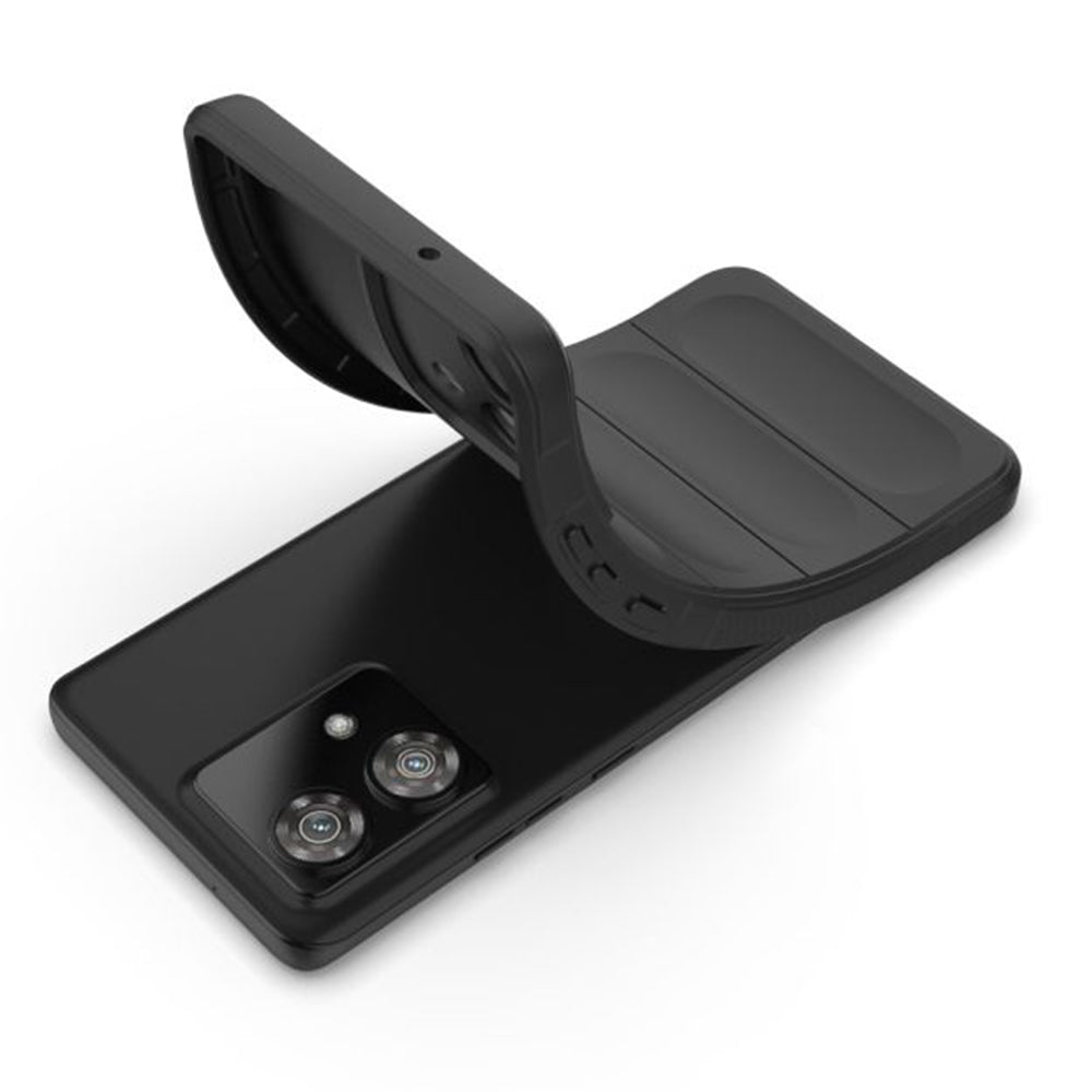 Deksel for Motorola Edge 40 Neo, Techsuit, Magic Shield, Svart