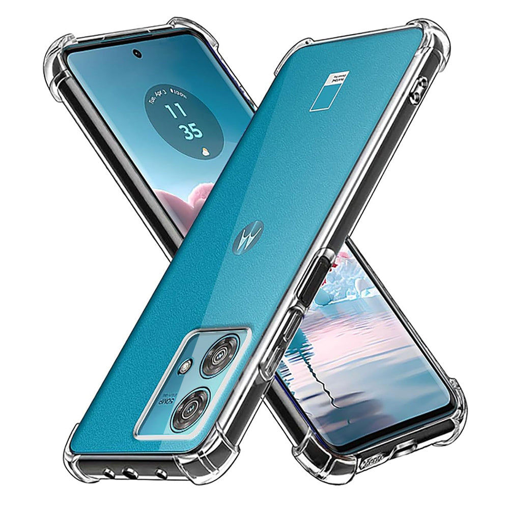 Deksel for Motorola Edge 40 Neo, Techsuit, Støtsikker Klar, Transparent
