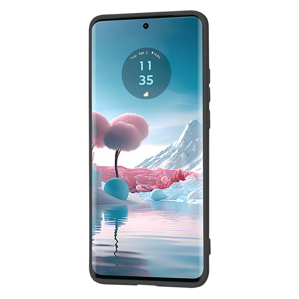 Deksel til Motorola Edge 40 Neo, Techsuit, SoftFlex, Svart