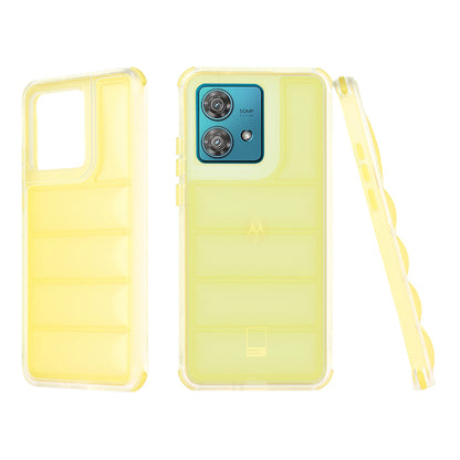 Deksel til Motorola Edge 40 Neo, Techsuit, Wave Shield, Gul