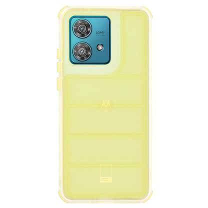 Deksel til Motorola Edge 40 Neo, Techsuit, Wave Shield, Gul