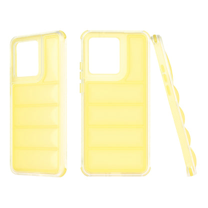 Deksel til Motorola Edge 40 Neo, Techsuit, Wave Shield, Gul