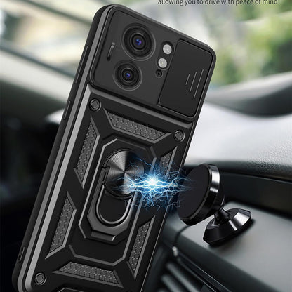 Deksel for Motorola Edge 40, Techsuit, CamShield, Svart