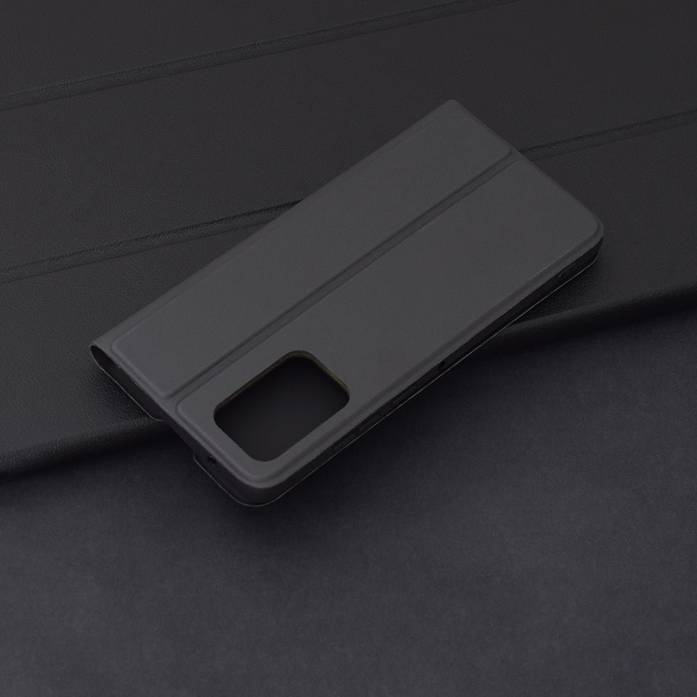 Deksel til Motorola Edge 50 Fusion, Techsuit, Magskin Book, Svart