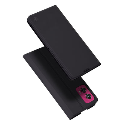 Deksel til Motorola Edge 50 Fusion, Techsuit, Magskin Book, Svart