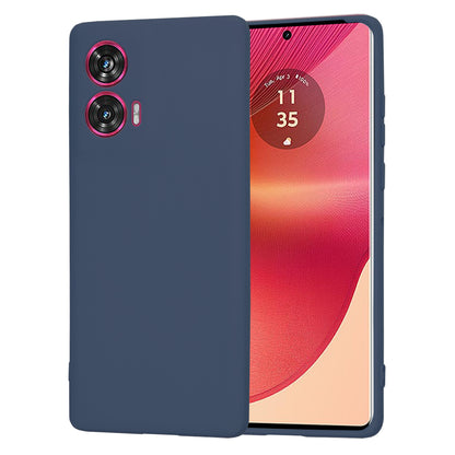 Deksel for Motorola Edge 50 Fusion, Techsuit, SoftFlex, Marineblå