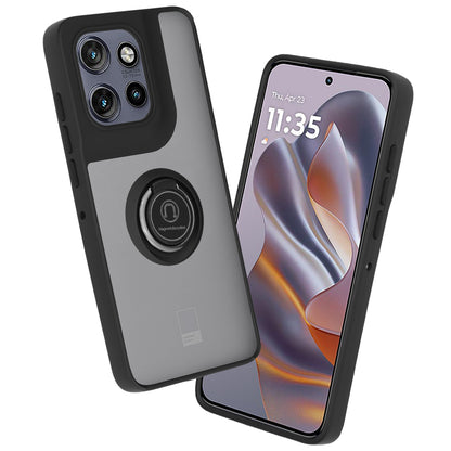 Deksel til Motorola Edge 50 Neo, Techsuit, Glinth, Svart