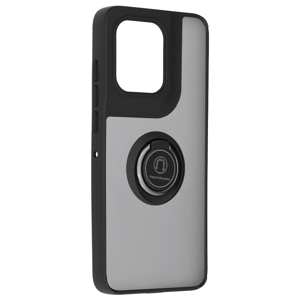 Deksel til Motorola Edge 50 Neo, Techsuit, Glinth, Svart