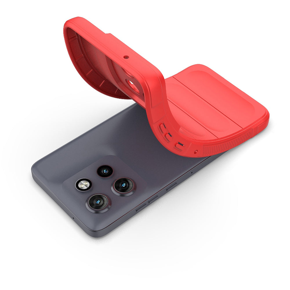 Deksel for Motorola Edge 60 Neo / Edge 50 Neo, Techsuit, Magic Shield, Svart