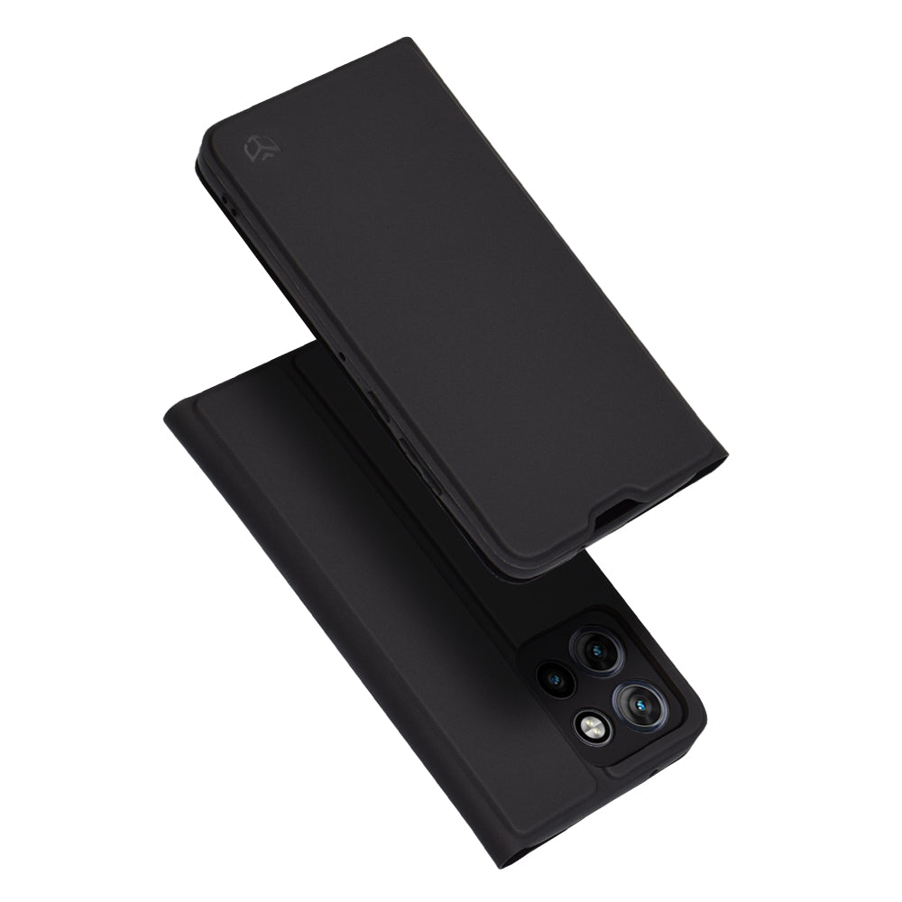 Deksel til Motorola Edge 50 Neo, Techsuit, Magskin Book, Svart