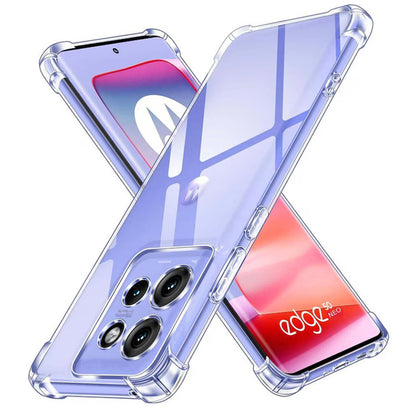 Deksel for Motorola Edge 50 Neo, Techsuit, Støtsikker Klar, Transparent