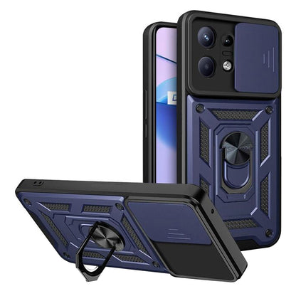 Deksel til Motorola Edge 50 Pro, Techsuit, CamShield, Blå