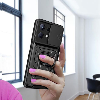 Deksel for Motorola Edge 50 Pro, Techsuit, CamShield, Svart