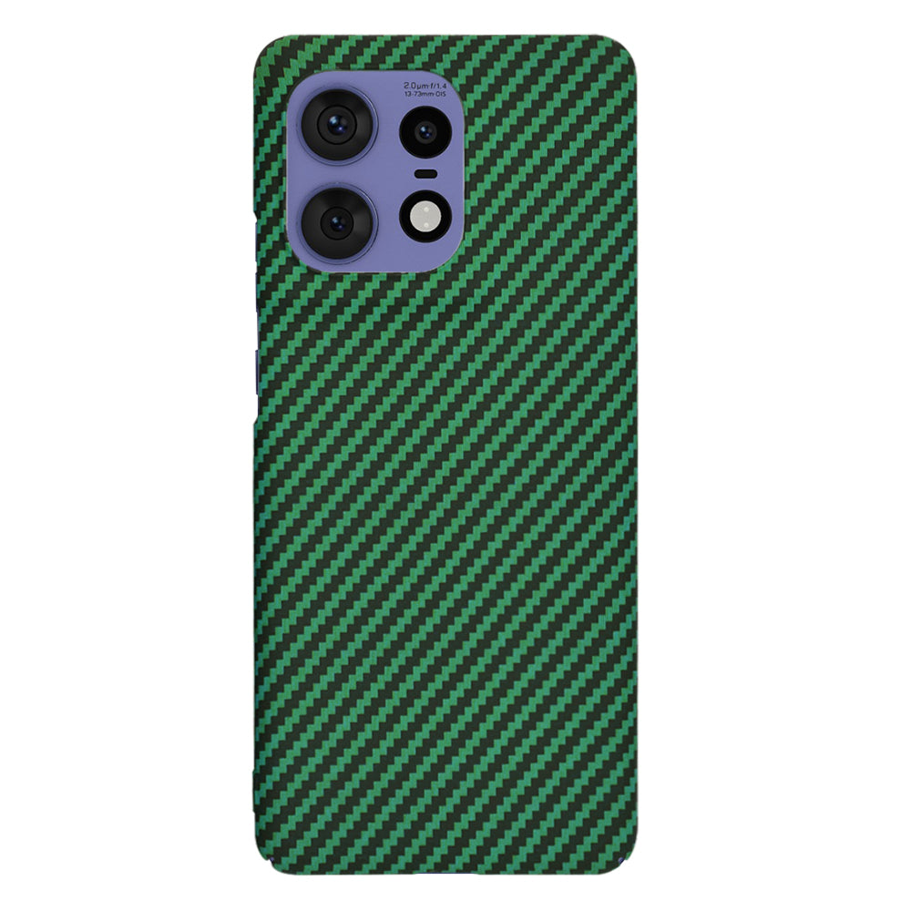 Deksel for Motorola Edge 50 Pro, Techsuit, Carbonite FiberShell, Grønn