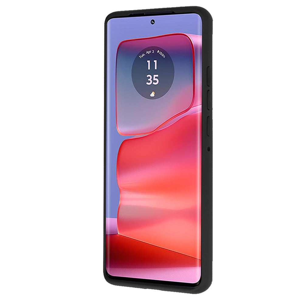 Deksel til Motorola Edge 50 Pro, Techsuit, Glinth, Svart