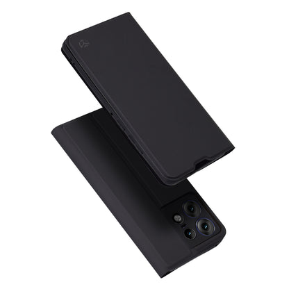 Deksel for Motorola Edge 50 Pro, Techsuit, Magskin Book, Svart