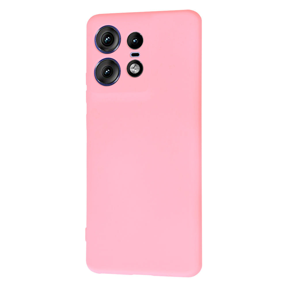 Deksel til Motorola Edge 50 Pro, Techsuit, SoftFlex, Lys Rosa