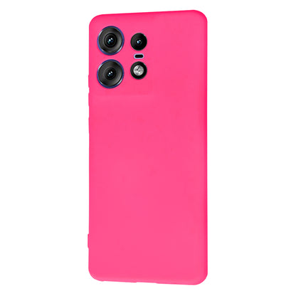 Deksel til Motorola Edge 50 Pro, Techsuit, SoftFlex, Mørk Rosa