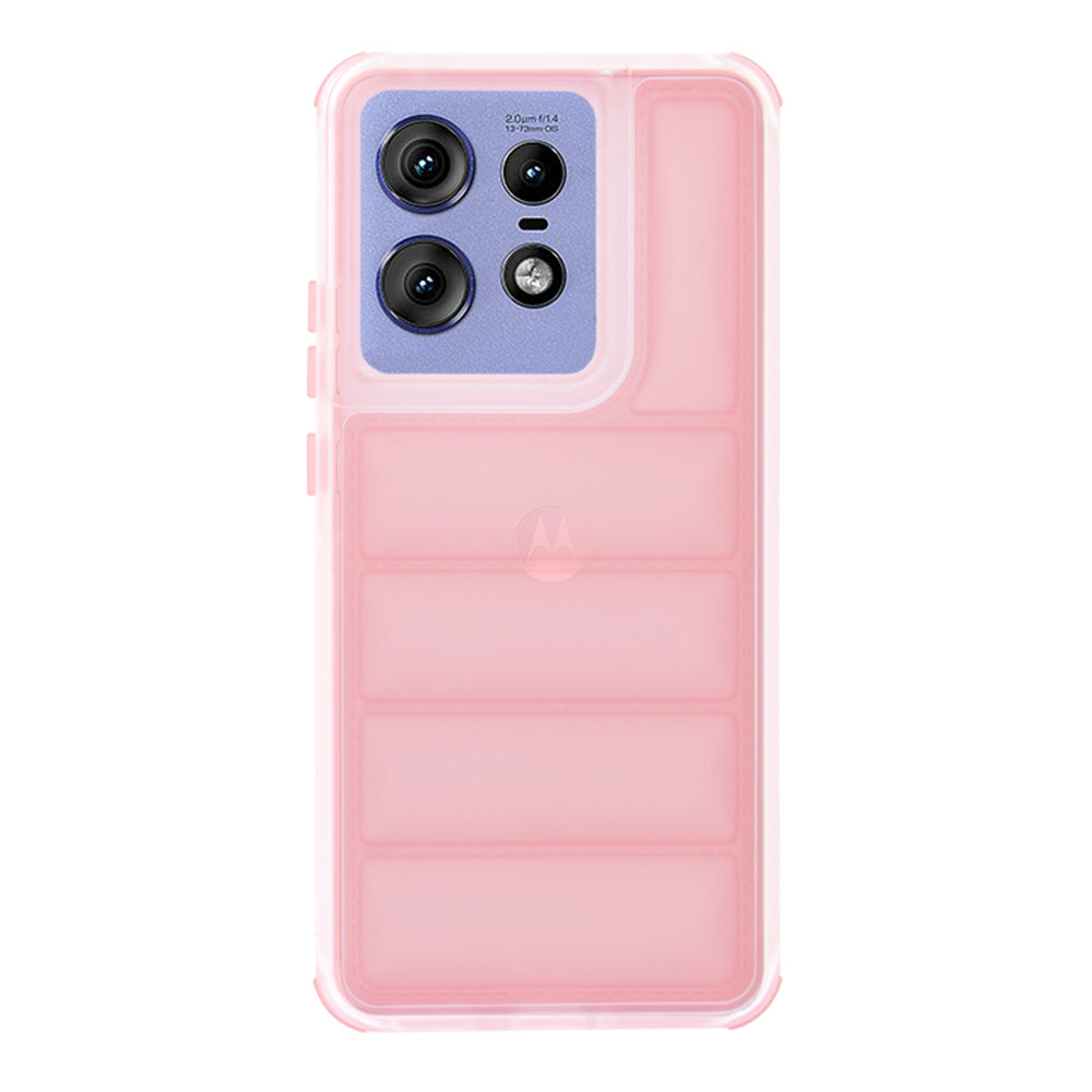 Deksel til Motorola Edge 50 Pro, Techsuit, Wave Shield, Rosa